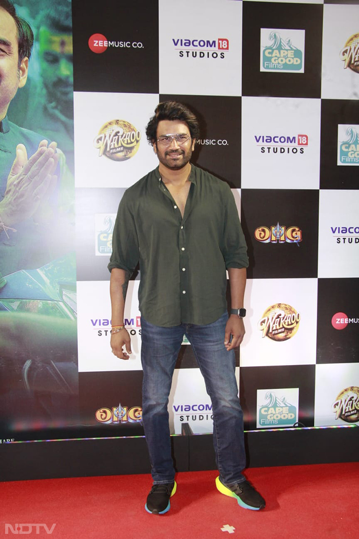 Sharad Kelkar was also clicked at the screening.  (Image courtesy: Varinder Chawla)