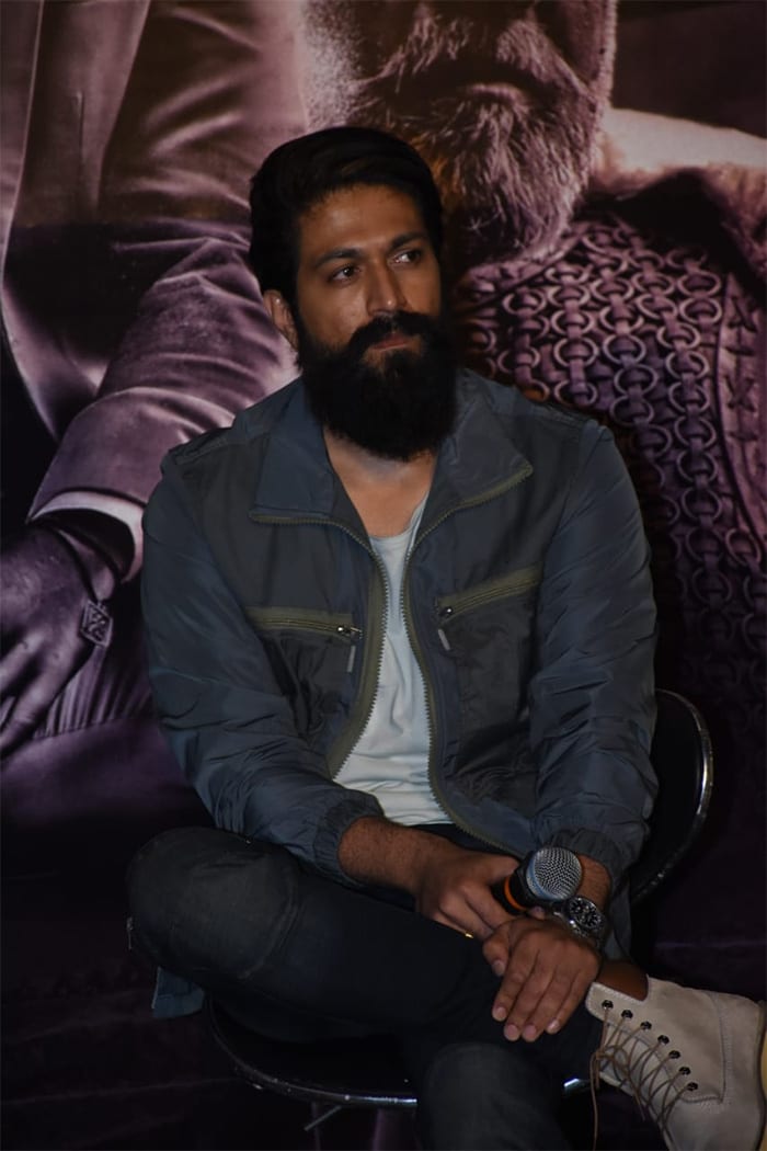 Here's a close up shot of Yash at the event.