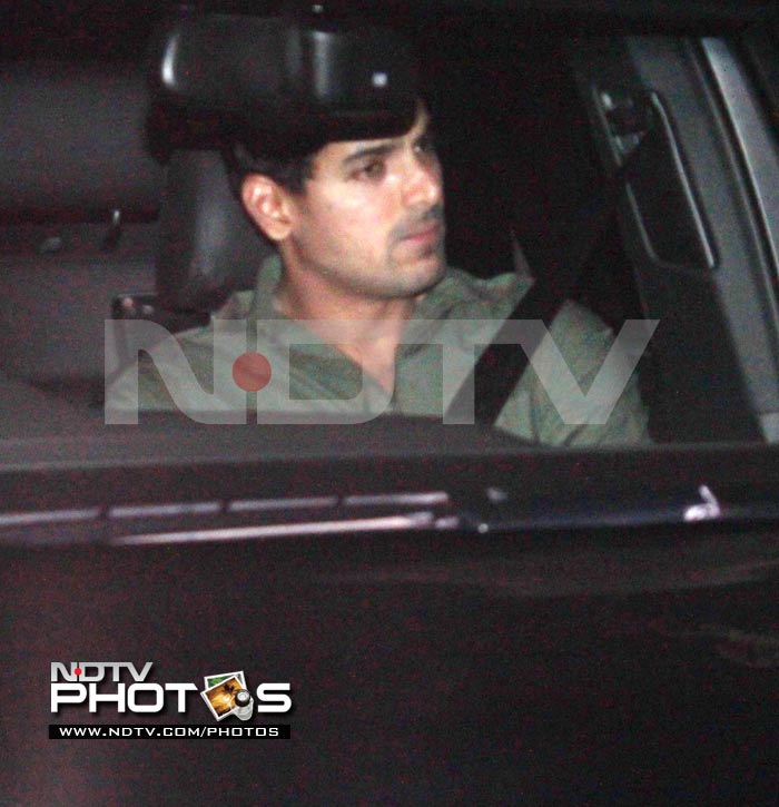 John Abraham, who worked in YRF movies <i>Dhoom</i> and <i>New York</i>, arrives.