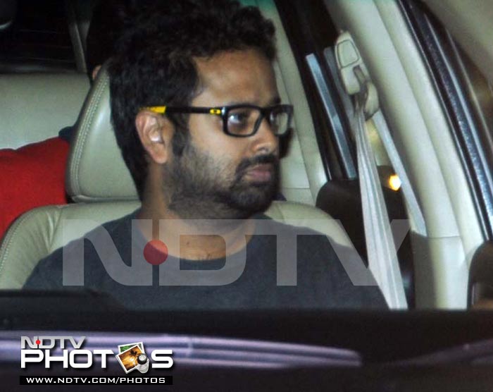 Director Nikhil Advani arrives at YRF studios. Nikhil Advani was associate director for YRF's <i>Mohabbatein</i>.