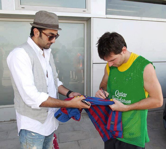 Autograph please: Ranbir to Messi