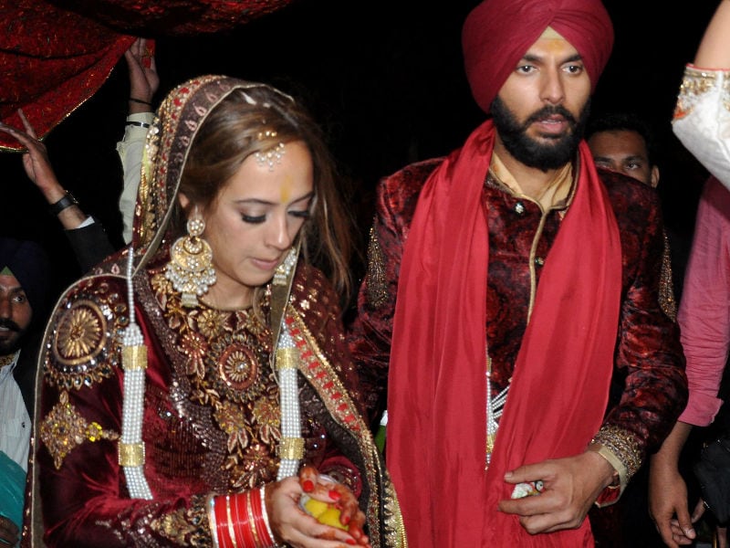 Photo : Inside Yuvraj Singh, Hazel Keech Ki Wedding Celebrations