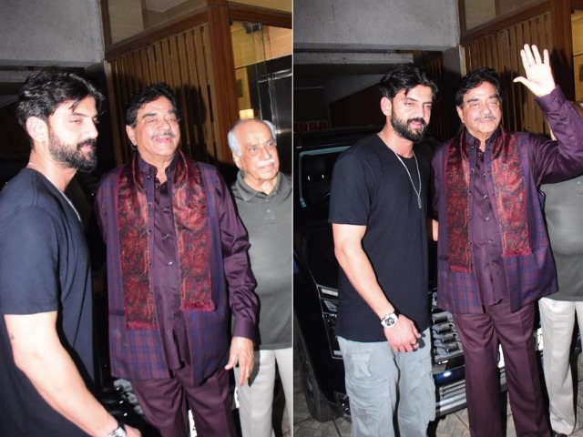 Zaheer Iqbal And Family Meet Shatrughan Sinha Ahead Of Wedding Zaheer Iqbal And Family Meet Shatrughan Sinha Ahead Of Wedding