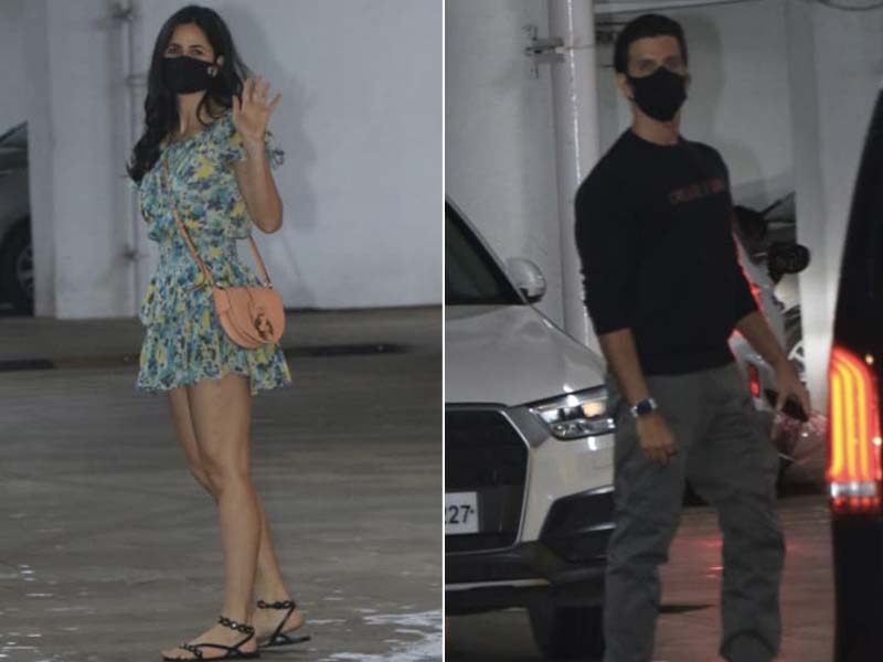 अपनी फिल्म 'ज़िन्दगी ना मिलेगी दोबारा' के को-स्टार्स से मिलने पहुंचीं कैटरीना