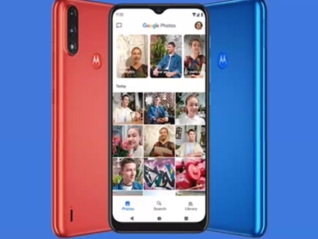 Moto E7 Power भारत में 5000mAh बैटरी, 4GB रैम, 64GB स्टोरेज के साथ 8,299 रुपये में लॉन्च, देखें फोटो