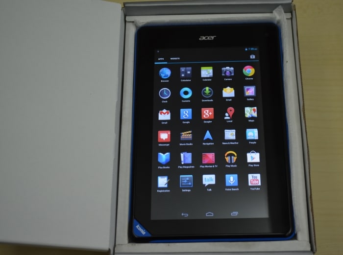 The Acer Iconia B1-A71 is a 7-inch tablet and has been priced at Rs. 7,999.