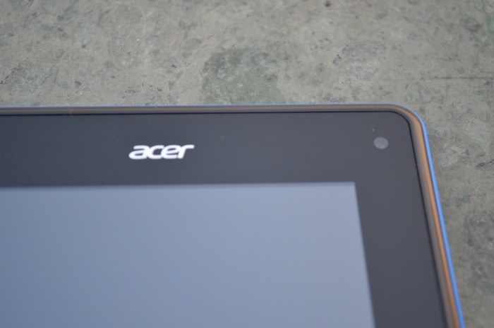 The tablet comes with a 0.3-megapixel front-facing camera.