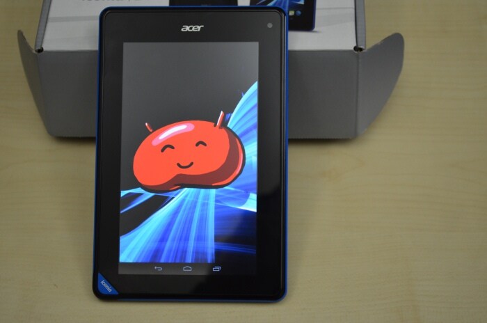 The Acer Iconia B1 runs Android 4.1.2 - Jelly Bean.