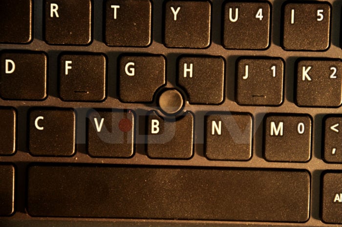 For using the mouse, Acer has gone old school and installed a pointing stick that isn't the best in the business. (Photo : Harshit Walia)