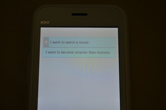 AISHA sure has some crazy wishes.<br/><br/><b>Also see</b>: <a href="http://www.ndtv.com/album/listing/gadgets/micromax-a50-superfone-ninja-with-aisha-hands-on-13046/">Hands-on with Micromax A50 Superfone Ninja</a>