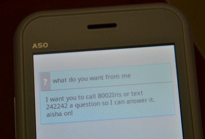 AISHA knows exactly what she wants.<br/><br/><b>Also see</b>: <a href="http://www.ndtv.com/album/listing/gadgets/micromax-a50-superfone-ninja-with-aisha-hands-on-13046/">Hands-on with Micromax A50 Superfone Ninja</a>
