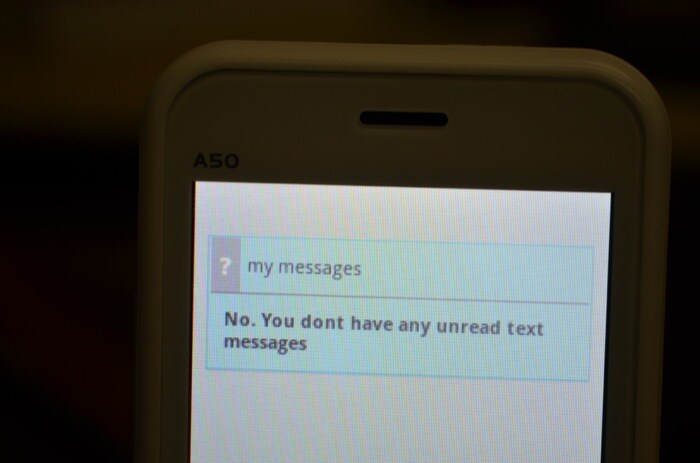 AISHA also answers some rather mundane questions...<br/><br/><b>Also see</b>: <a href="http://www.ndtv.com/album/listing/gadgets/micromax-a50-superfone-ninja-with-aisha-hands-on-13046/">Hands-on with Micromax A50 Superfone Ninja</a>