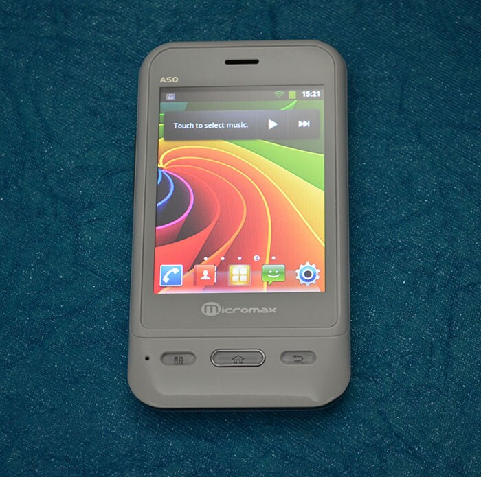 Micromax A50 Superfone Ninja with AISHA - Hands on (pictures) | NDTV Gadgets360.com
