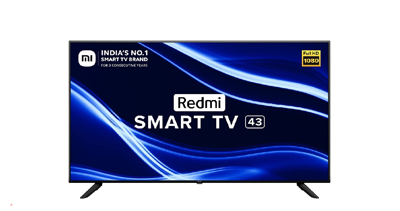 Redmi 43-inch Android 11 Series Full HD Smart LED TV अमेजन पर 46% छूट के बाद 18,999 रुपये में लिस्ट किया गया है। इसमें फुल एचडी डिस्प्ले है जो कि 60Hz रिफ्रेश रेट का सपोर्ट करती है। यह स्मार्ट टीवी 2 HDMI पोर्ट का सपोर्ट करता है, जिसमें 1GB RAM और 8GB इंटरनल स्टोरेज दी गई है।