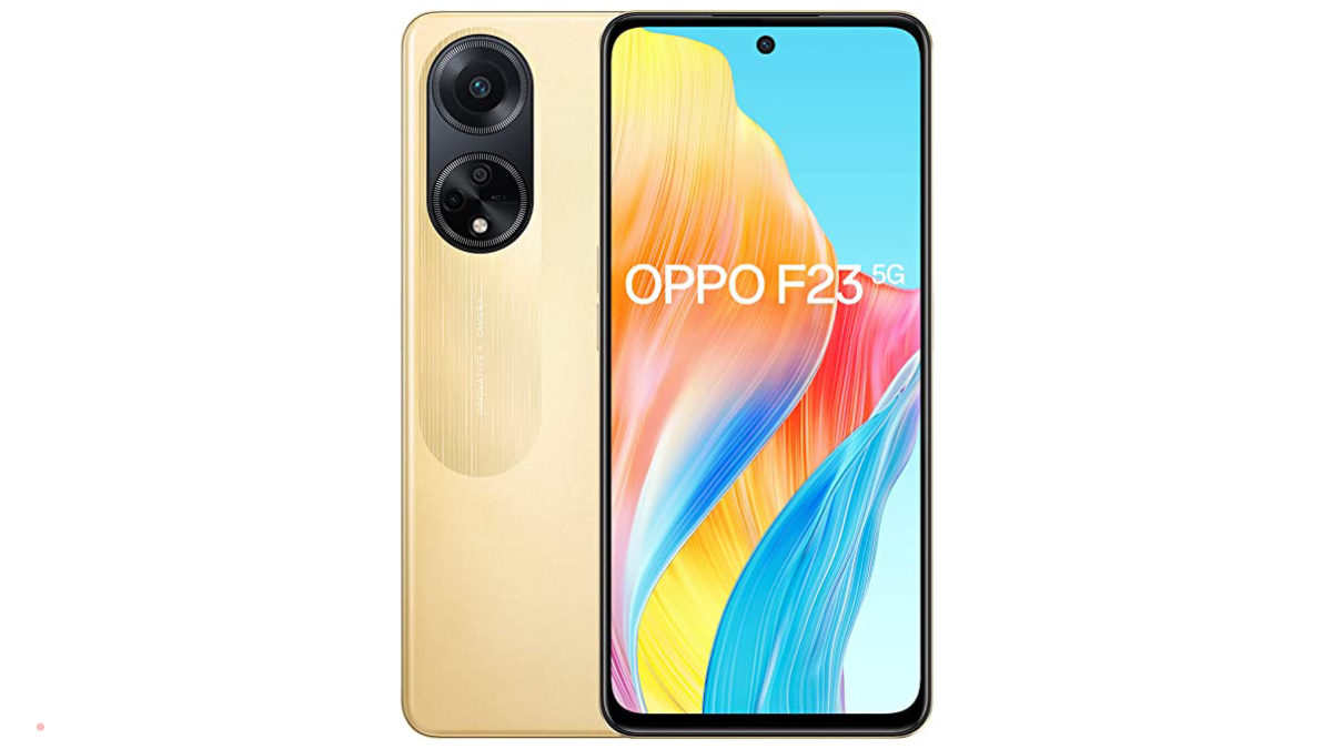 8 जीबी रैम और 256 जीबी स्‍टोरेज वाले OPPO F23 5G स्‍मार्टफोन को एमेजॉन सेल 2023 में 24,999 रुपये में लिया जा सकता है। फोन में 64 मेगापिक्‍सल का ट्रिपल रियर कैमरा सेटअप दिया गया है। 5 हजार एमएएच की बैटरी और 67 वॉट चार्जिंग की खूबियां इस फोन में हैं। फोन में 6.72 इंच का फुल एचडी प्‍लस डिस्‍प्‍ले दिया गया है, जो 120 हर्त्‍ज रिफ्रेश रेट को सपोर्ट करता है। 
Buy Now : Rs 24,999