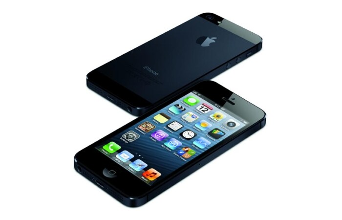 The new iPhone is made entirely of glass and aluminum. Apple calls it its thinnest and lightest yet.