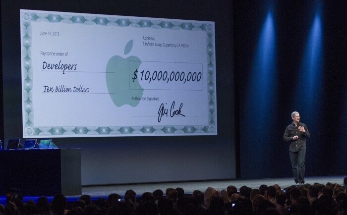 Apple has paid developers $10 billion.