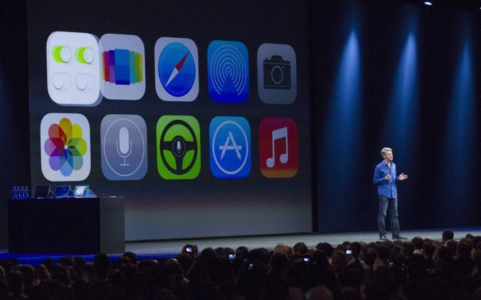 Apple is redesigning all its applications and icons to conform to the new look.