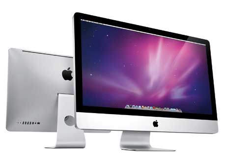 Apple unveiled an all new iMac line featuring an LED-backlit 21.5 and 27-inch widescreen displays.