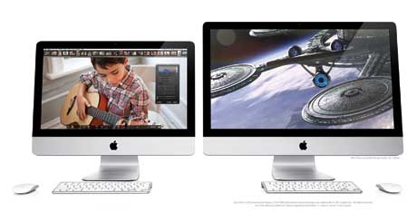 The new iMac line, starting at Rs. 64,900, is the fastest ever with Intel Core 2 Duo processors starting at 3.06 GHz, and Core i5 and i7 quad-core processors for up to twice the performance.