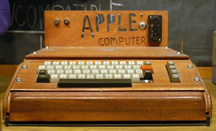 <b>Apple I (1976)</b> - Apple's first product was a computer for hobbyists and engineers, made in small numbers. Steve Wozniak designed it, while Jobs orchestrated the funding and handled the marketing.