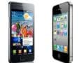 Photo : Apple iPhone4 vs. Samsung Galaxy S II
