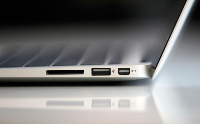 The new Apple Macbook Air laptop is seen on display at Apple headquarters in Cupertino, Calif.(Photo AP)