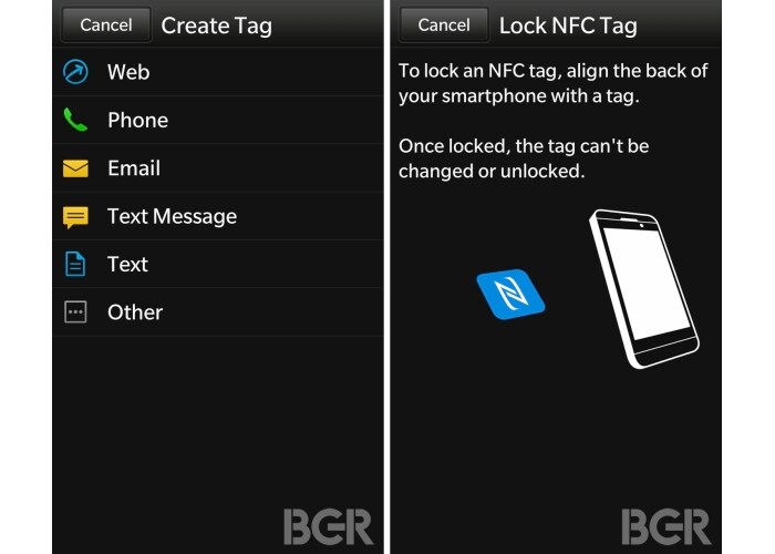 Users will be able to create tags via web, phone, email, SMS or simply plain text content. 
(Image Credit: BGR)