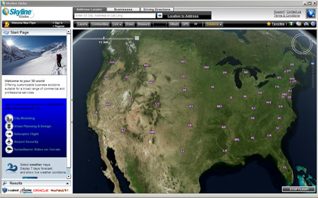 Also it is not all that indigenous as it appears to be. The images might have been provided by ISRO's Indian Remote Sensing satellites, but the underlying software for the interactive display on our desktops, TerraExplorer, has been developed by the American company Skyline Software Systems Inc. TerraExplorer has been around since 2006 and their SkylineGlobe USA delivers a much better user experience.<br />
<br />
The Bhuvan website's <a target="_blank" href="http://bhuvan.nrsc.gov.in/">home page</a> was inaccessible for a greater part of the day. Luckily I found a <a target="_blank" href="http://bhuvan2.nrsc.gov.in/Bhuvan/WebClient/PresentationLayer/WebClient/usr_reg.asp">link</a> online that led me directly to the registration page.