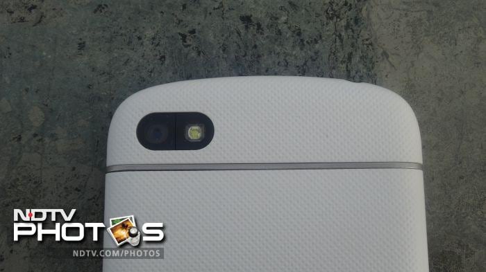 The Q10 sports an 8-megapixel rear camera that's capable of shooting 1080p video.