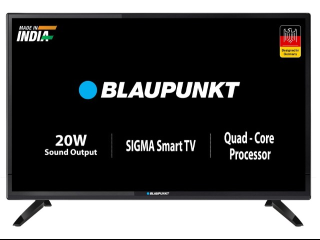 6,999 रुपये में 24 इंच डिस्प्ले वाला Blaupunkt 3 इन 1 Smart TV लॉन्च, फीचर्स जानकर रह जाएंगे हैरान