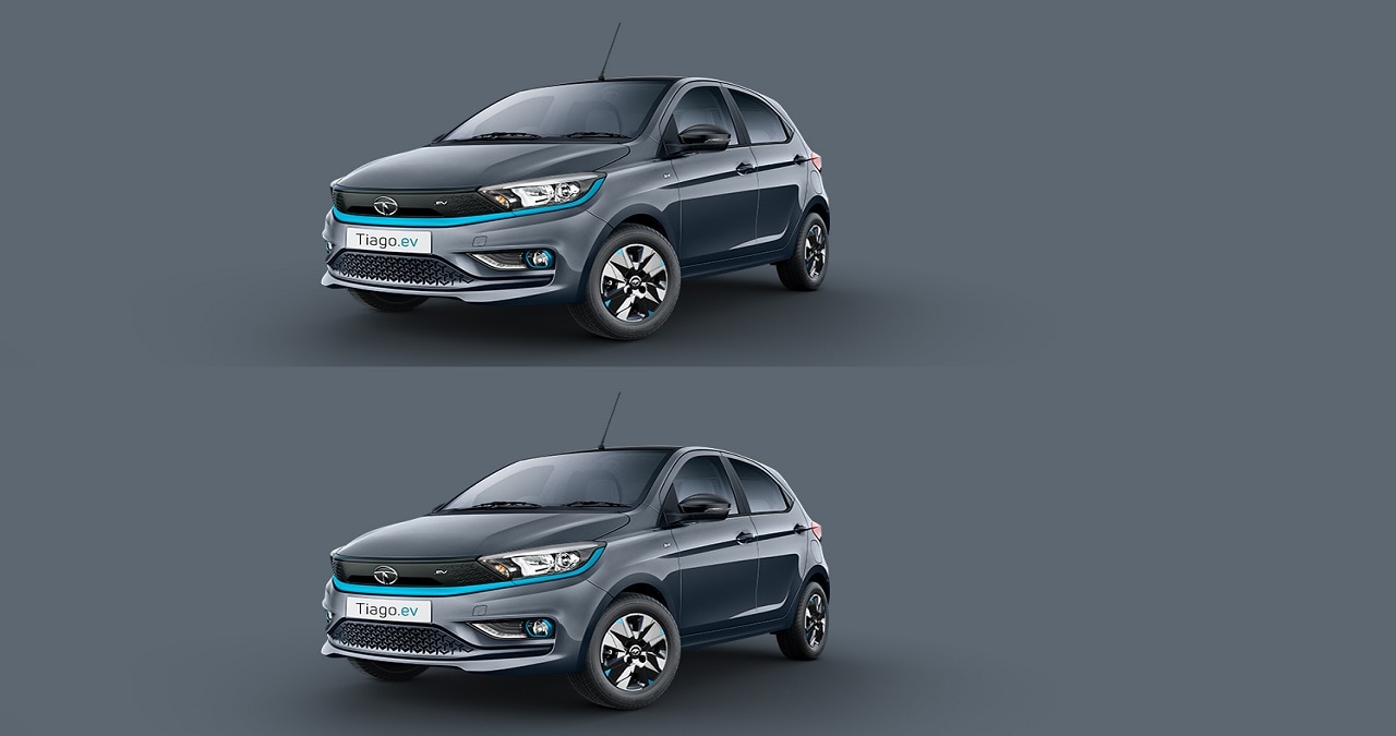 Tata Tiago EV की रेंज: रेंज की बात की जाए तो Tata Tiago EV में 19.2kWh की बैटरी है जो कि 250km MIDC रेंज प्रदान करती है। वहीं 24kWh की बैटरी दी गई है जो कि 315km MIDC रेंज प्रदान करती है।