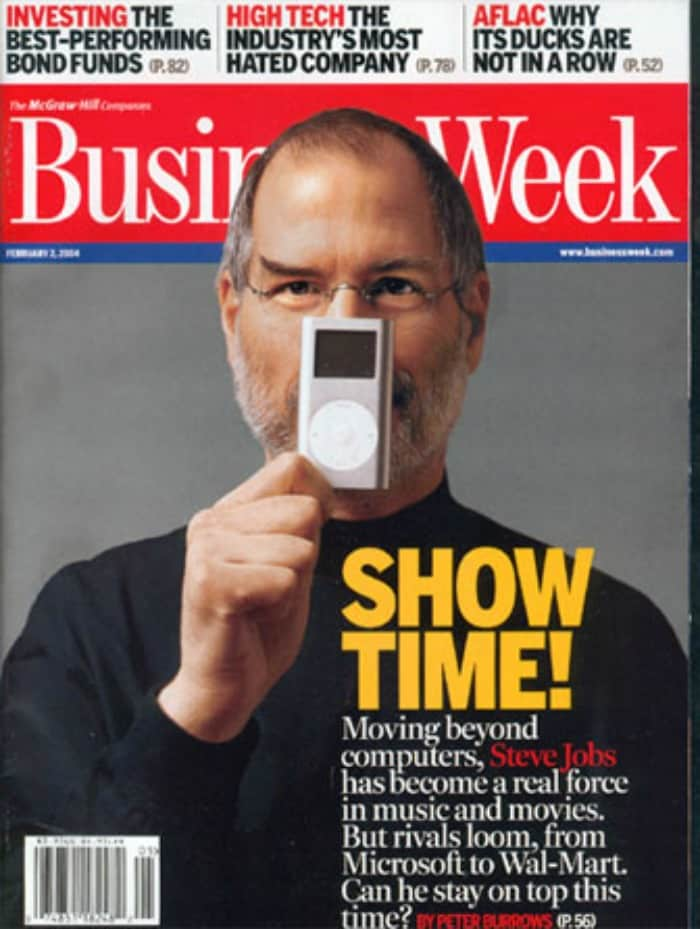 <b>Business Week, February 2004</b>: Show time for the iPod