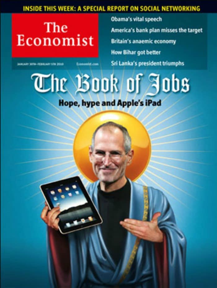 <b>The Economist, January 2010</b>: The Book of Jobs - Hope, hype and Apple's iPad