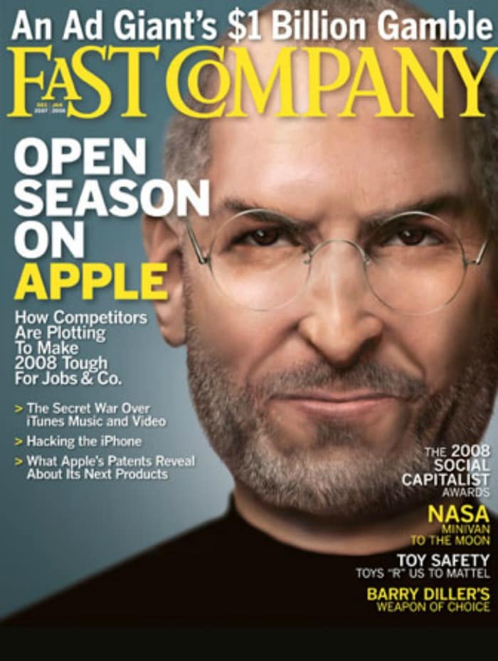 <b>Fast Company, December 2007</b>: Open Season on Apple