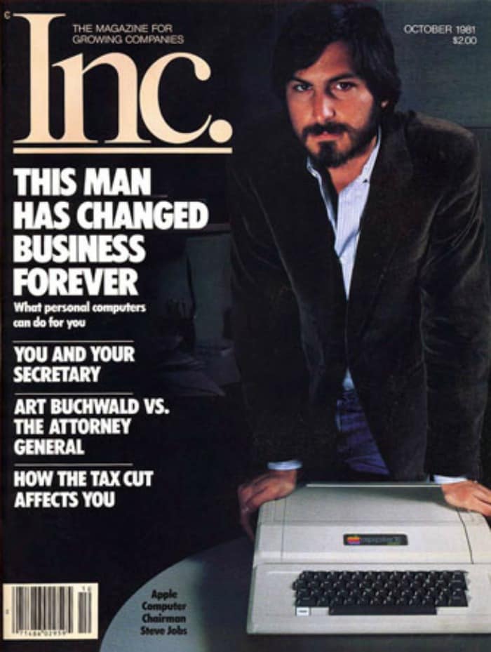 25 Steve Jobs magazine covers