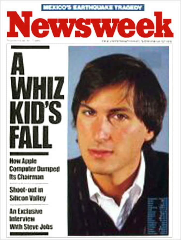 <b>Newsweek, September 1985</b>: Fall of Steve Jobs as Apple Chairman