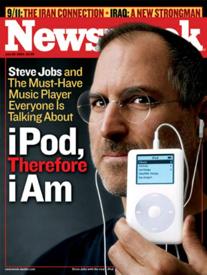 <b>NewsWeek, July 2004</b>: iPod launch