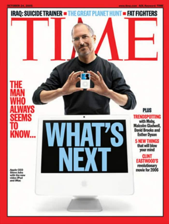 <b>Time, October 2005</b>: What next after iPod