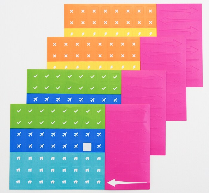 The Smart Stickers come with some pre-defined tags, but you can customize them to be whatever you want.