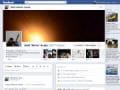 Photo : The new look Facebook