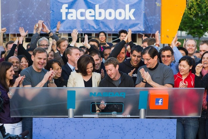 Mark Zuckerberg leaves his mark at Nasdaq