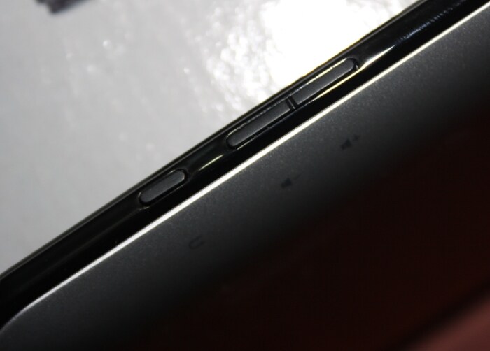 The positioning of volume-rocker on the tablet is a little odd, it has been placed in the right bottom of the device.