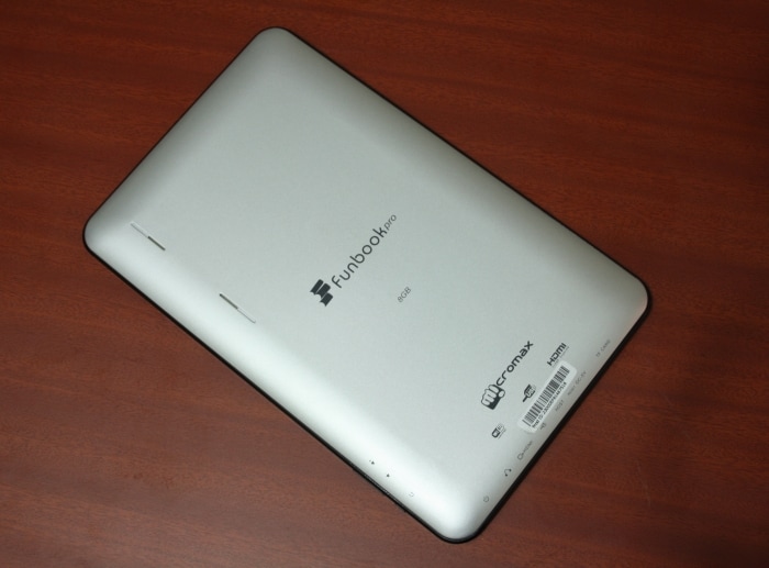 The tablet comes with Google Play access and also has Micromax's own app store on-board.