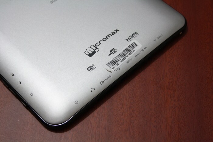Featuring a 1.2GHz processor, the tablet comes with 1GB of RAM.