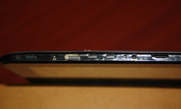 The tablet boats HD video playback capabilities and also features an HDMI port along with a host of other ports.