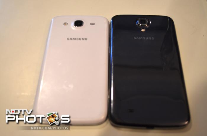 Galaxy Mega 6.3 has a 3,200 mAh battery while Galaxy Mega 5.8 has a 2,600 mAh battery.