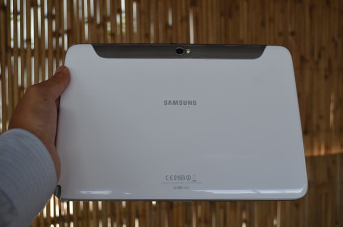 The tablet comes with a quad-core processor and 2GB of RAM.