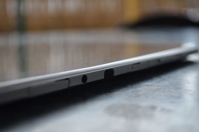 One interesting feature in the tablet is an infra-red sensor, which can be used in place of a remote at the home entertainment centre.