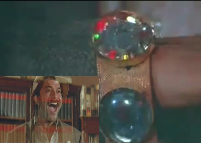 <b>Invisibility Bracelet From Mr. India</b> : The Hobbit had an invisibility ring, Harry Potter has an invisibility cloak, and Mr India has an invisibility bracelet. But unlike the others, Mr. India's invisibility bracelet has a weakness. When exposed to red light the bracelet cannot keep you invisible. The island of Mogambo where the final showdown takes place is an inspiration from the James Bond film Dr. No.